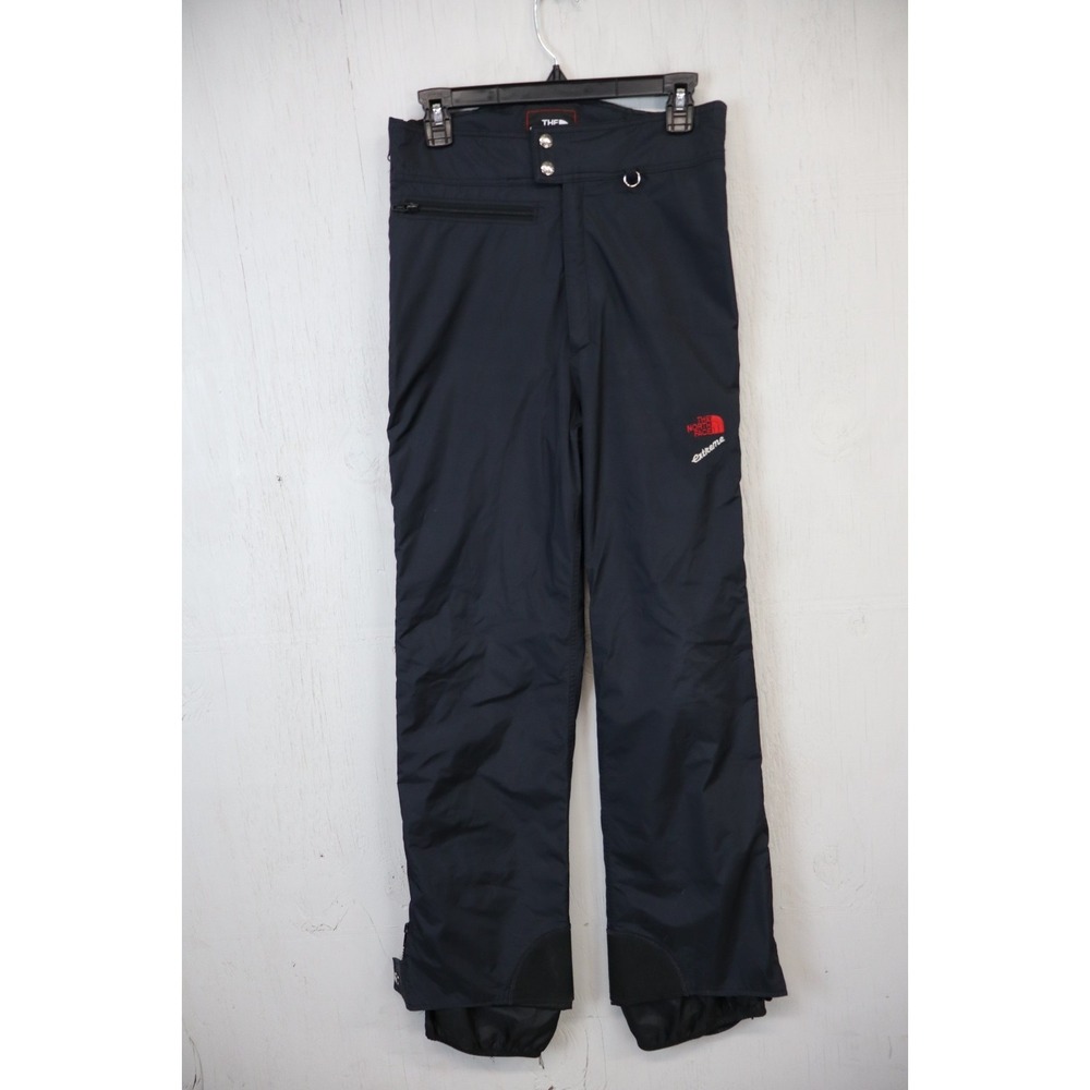 The North FaceSnowboard Pants Size S Extreme Gore-Tex Full Zip Off Black Vintage